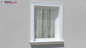Beschichtete Fensterbank