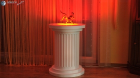 Styropor-säule