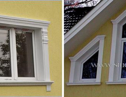 Fassadenprofile und Zierleisten für besondere Fenster