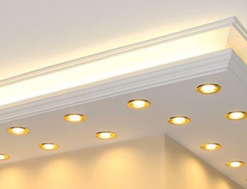 LED Stuckprofile als Wandbeleuchtung