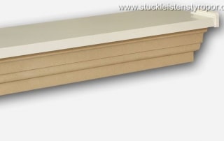 Komplette Fensterbank mit Aluminiumabdeckung