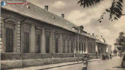 Traditioneller Stuck an denkmalgeschütztem Gebäude