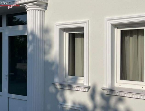 Fassadenprofil Oxford 102 – Stuckleiste für moderne Fensterumrandungen und Fassadengestaltung