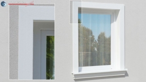 Außenstuckleiste Hannover 123 für moderne Architektur