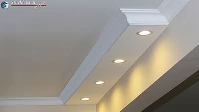 LED-Spots im L-Profil Bayern 270+10