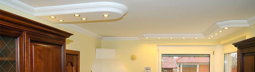 Raumgestaltung mit Zierleiste Trier 14 als modulares Stuckkonzept