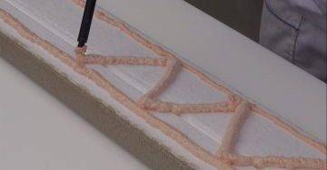 Schaumkleber richtig auftragen