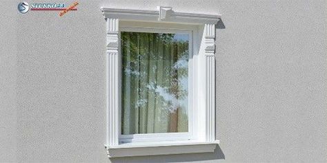 fensterumrandung-aus-stuckprofilen Fensterumrandung aus Stuckprofilen
